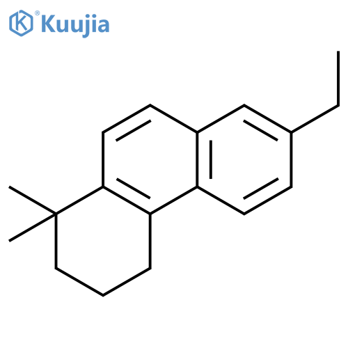7-Ethyl-1,1-dimethyl-1,2,3,4-tetrahydrophenanthrene structure