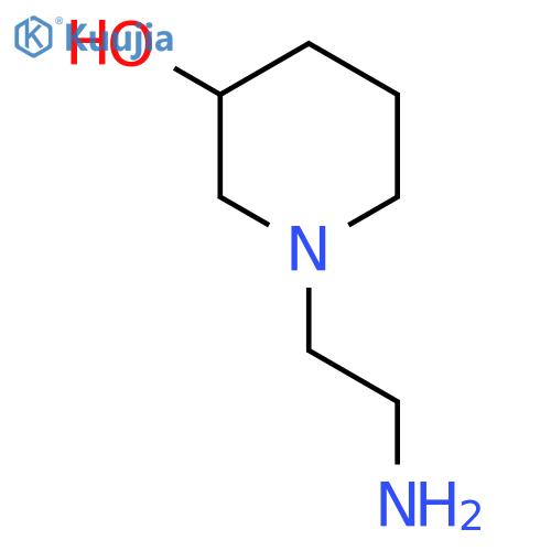 1-(2-Aminoethyl)piperidin-3-ol structure
