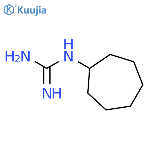 1-Cycloheptylguanidine structure
