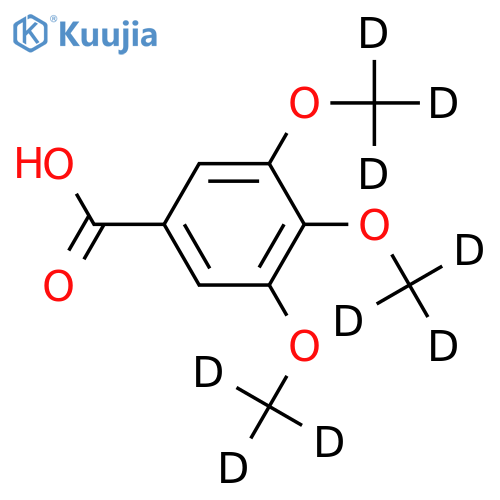 3,4,5-Trimethoxybenzoic Acid-d9 structure