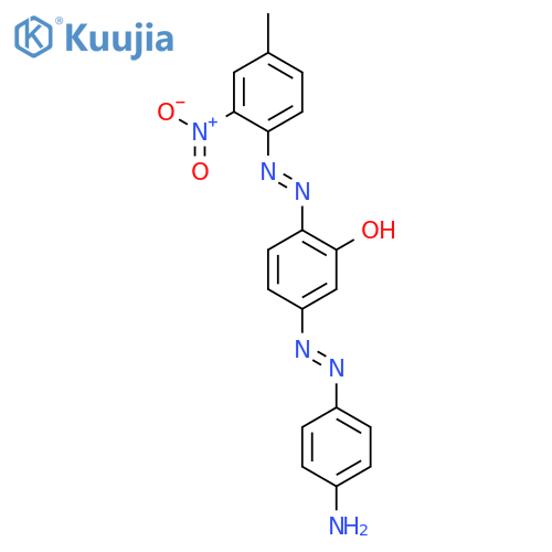 PHENOL, 5-[(4-AMINOPHENYL)AZO]-2-[(4-METHYL-2-NITROPHENYL)AZO]- structure