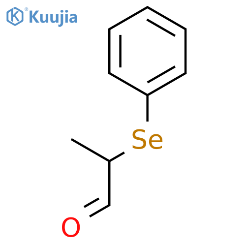 Propanal, 2-(phenylseleno)- structure