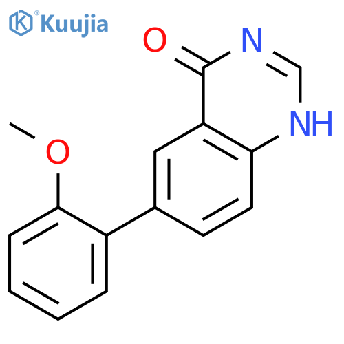 4(1H)-Quinazolinone, 6-(2-methoxyphenyl)- structure