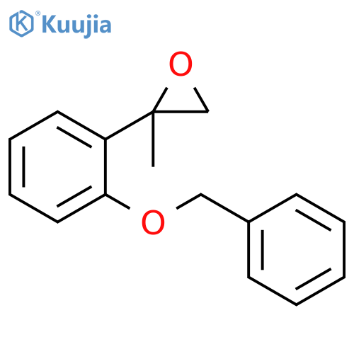 2-2-(benzyloxy)phenyl-2-methyloxirane structure