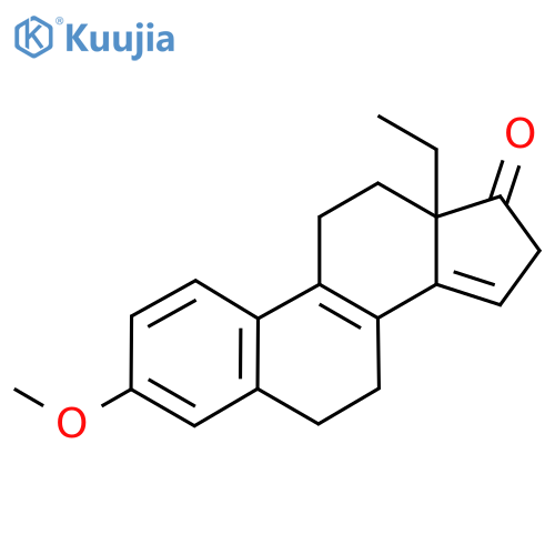13-Ethyl-3-methoxy-7,11,12,16-tetrahydro-6H-cyclopenta[a]phenanthren-17-one structure