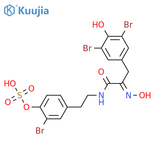 Hemibastadin 1; 5'-Bromo, 4-sulfate structure