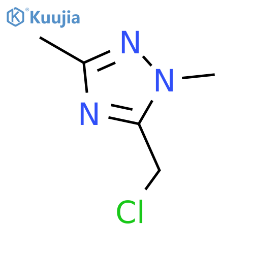 5-(Chloromethyl)-1,3-dimethyl-1H-1,2,4-triazole structure