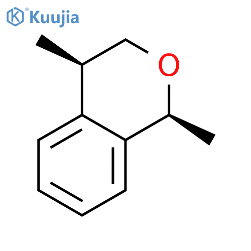 1H-2-BENZOPYRAN, 3,4-DIHYDRO-1,4-DIMETHYL-, CIS- structure
