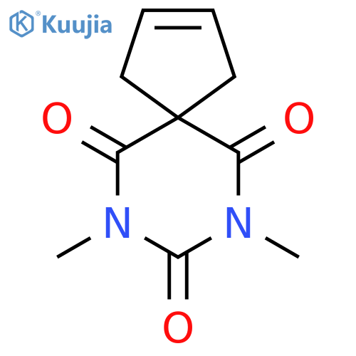 7,9-DIAZASPIRO[4.5]DEC-2-ENE-6,8,10-TRIONE, 7,9-DIMETHYL- structure