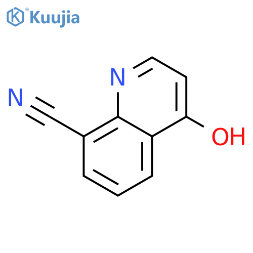 4-Hydroxy-8-cyanoquinoline structure