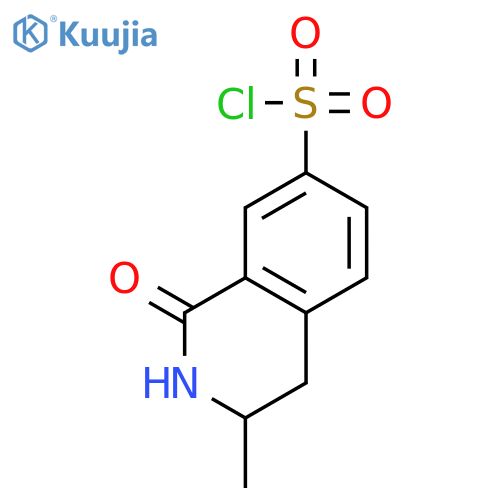 7-Isoquinolinesulfonyl chloride, 1,2,3,4-tetrahydro-3-methyl-1-oxo- structure
