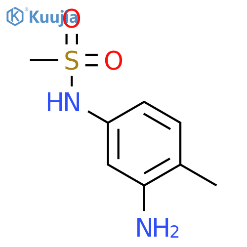N-(3-Amino-4-methylphenyl)methanesulfonamide hydrochloride structure