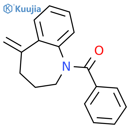 1H-1-Benzazepine, 1-benzoyl-2,3,4,5-tetrahydro-5-methylene- structure