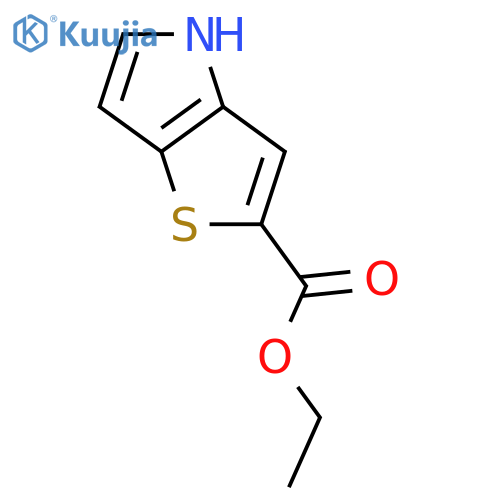 ethyl 4H-thieno3,2-bpyrrole-2-carboxylate structure