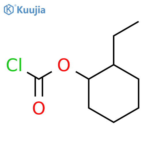2-ethylcyclohexyl chloroformate structure