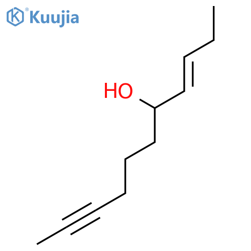 3-Undecen-9-yn-5-ol, (3E)- structure
