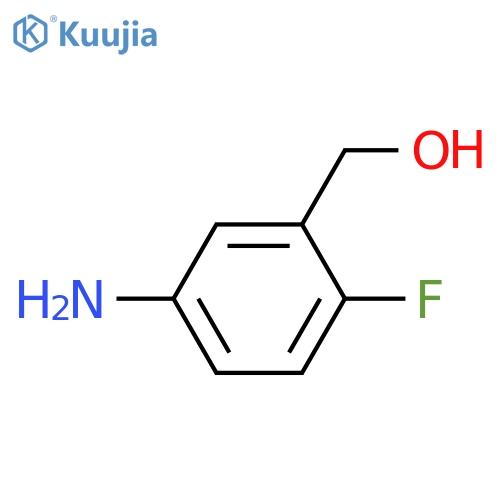 (5-Amino-2-fluorophenyl)methanol structure