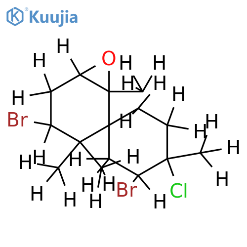 2,10-dibromo-3-chloro-7,8-epoxychamigrane structure