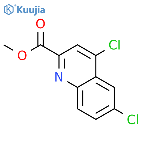 Methyl 4,6-dichloroquinoline-2-carboxylate structure