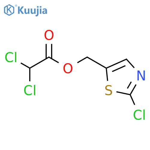 ACETIC ACID, DICHLORO-, (2-CHLORO-5-THIAZOLYL)METHYL ESTER structure