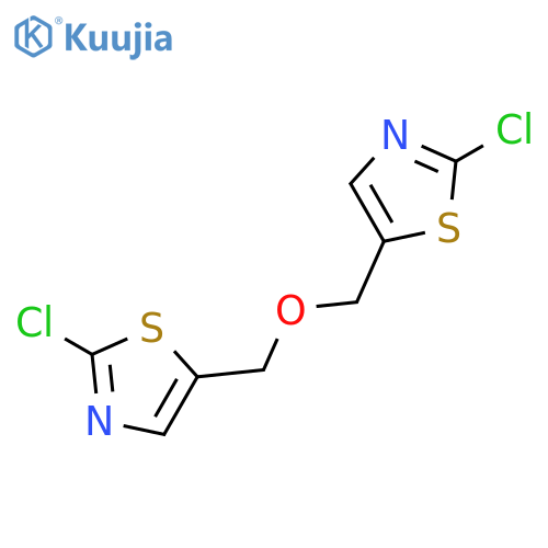 THIAZOLE, 5,5'-[OXYBIS(METHYLENE)]BIS[2-CHLORO- structure