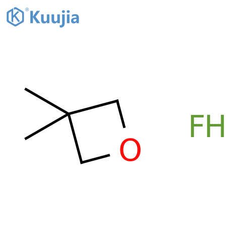 HYDROFLUORIC ACID, COMPD. WITH 3,3-DIMETHYLOXETANE (1:1) structure