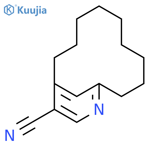 12-Azabicyclo[9.3.1]pentadeca-1(15),11,13-triene-14-carbonitrile structure