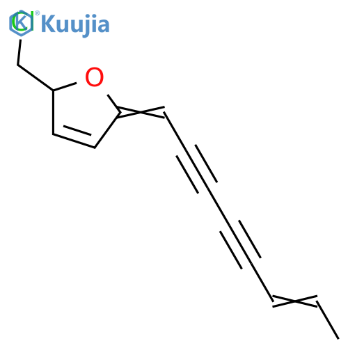 2-Chloromethyl-2,5-dihydro-5-(2,4,6-octatriynylidene)furan; (Z)-form, 6',7'-E-Dihydro structure
