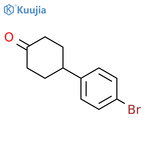 4-(4-Bromophenyl)cyclohexanone structure