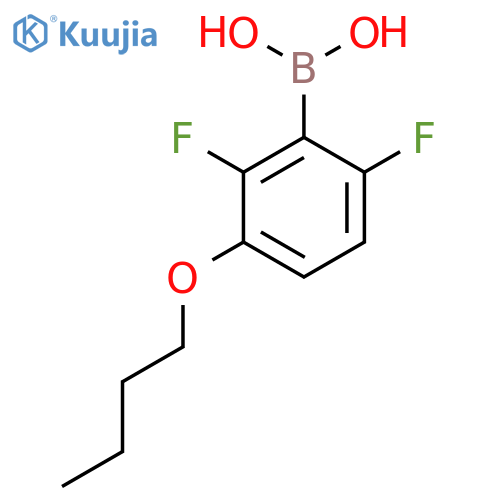 3-Butoxy-2,6-difluorophenylboronic acid structure