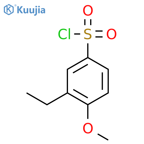 3-Ethyl-4-methoxybenzenesulfonyl Chloride structure