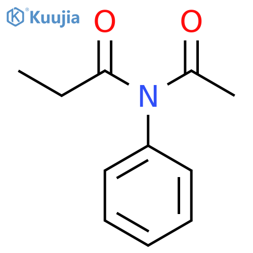Propanamide, N-acetyl-N-phenyl- structure