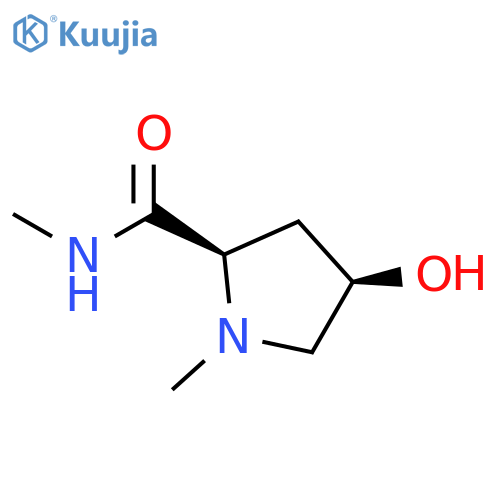 2-Pyrrolidinecarboxamide,4-hydroxy-N,N-dimethyl-, (2R,4R)- structure