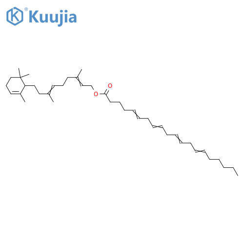 10,15-Cyclo-2,6,11-phytatrien-1-ol; (2E,6E,10ξ)-form, O-(5Z,8Z,11Z,14Z-Eicosatetraenoyl) structure