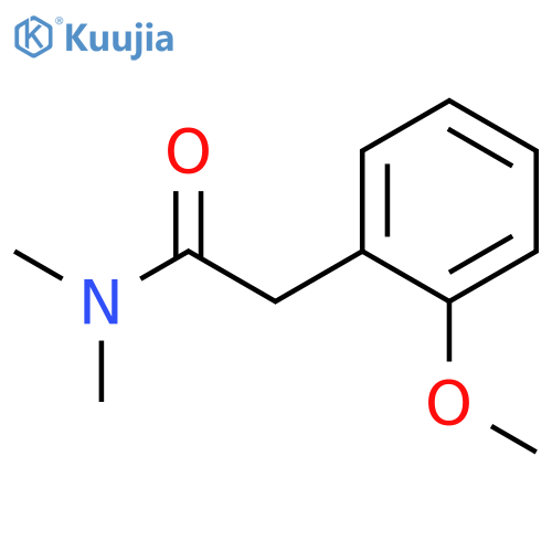 Benzeneacetamide, 2-methoxy-N,N-dimethyl- structure