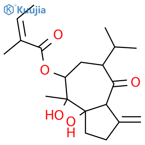 1,9,10-Trihydroxy-4(15)-guaien-6-one; (1β,5α,7α,9α,10β)-form, 9-Angeloyl structure