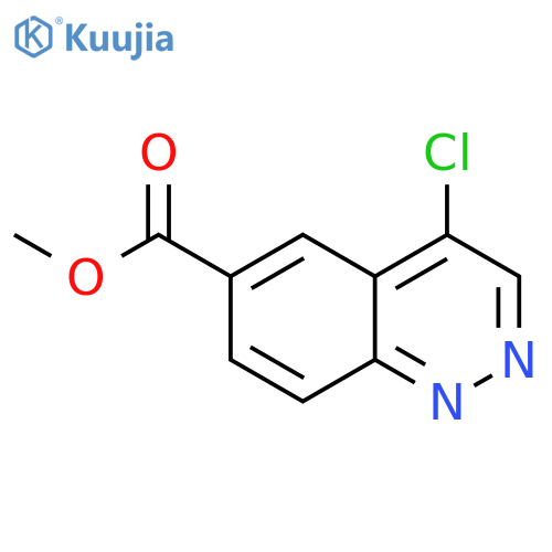 Methyl 4-chlorocinnoline-6-carboxylate structure