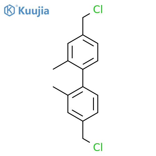 1,1'-BIPHENYL, 4,4'-BIS(CHLOROMETHYL)-2,2'-DIMETHYL- structure