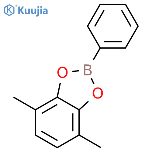 1,3,2-BENZODIOXABOROLE, 4,7-DIMETHYL-2-PHENYL- structure
