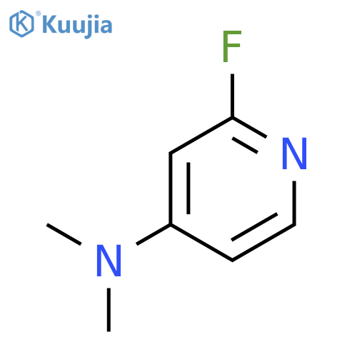 2-Fluoro-N,N-dimethylpyridin-4-amine structure
