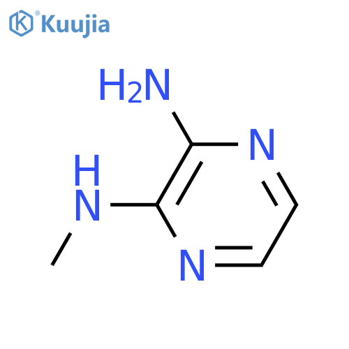 2-Amino-3-(methylamino)pyrazine structure