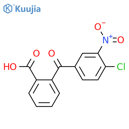 2-(4-Chloro-3-nitrobenzoyl)benzoic acid structure