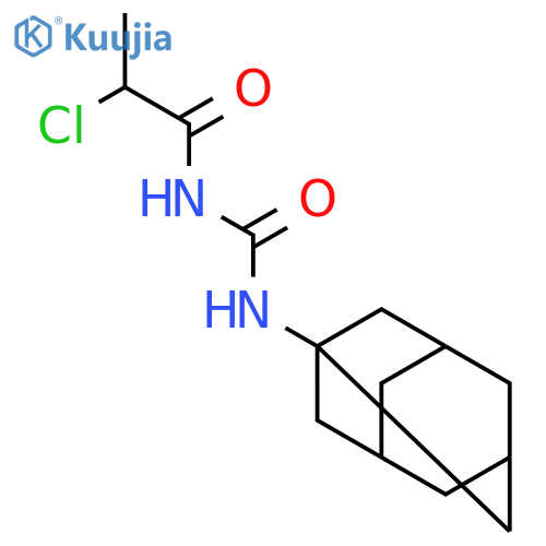 1-(Adamantan-1-yl)-3-(2-chloropropanoyl)urea structure