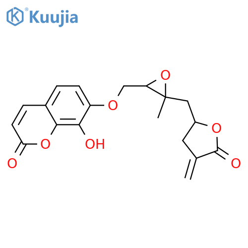 Capnolactone; (ξ)-form, Δ7'(9')-Isomer, 8-hydroxy, 2'R*,3'R*-epoxide structure