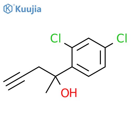 2-(2,4-Dichlorophenyl)-4-pentyn-2-ol structure