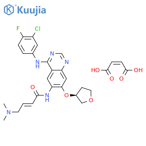 Afatinib dimaleate structure