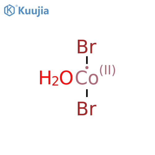 Cobalt(II) bromide hydrate structure