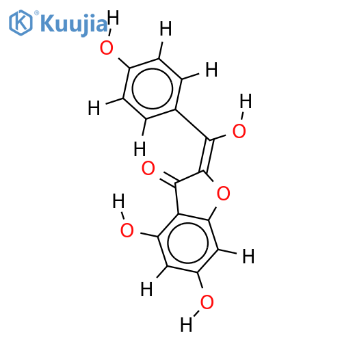 4,6,10,4'-tetrahydroxyaurone structure