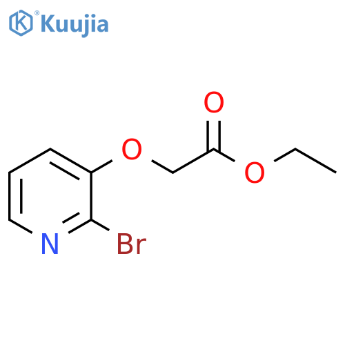 Ethyl (2-Bromopyridin-3-yl)oxyacetate structure