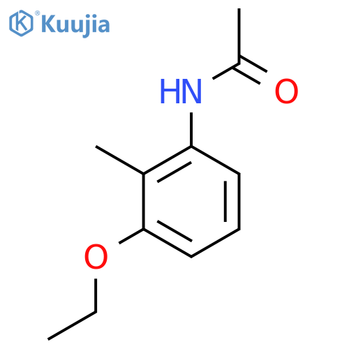 Acetamide, N-(3-ethoxy-2-methylphenyl)- structure